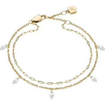 Náramek Náramek Fossil JF04895710 zlatá GLD, vel. ONE SIZE