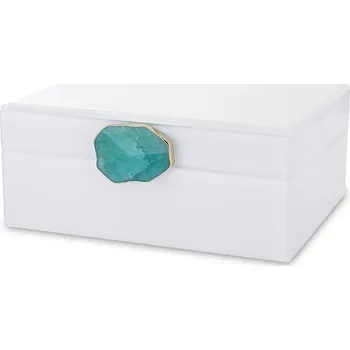 Šperkovnice Šperkovnice home & lifestyle 8 x 19 x 16 cm 169317 bílá 00X