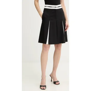 Dámská sukně Sukně s příměsí vlny Karl Lagerfeld B1W12005 černá 99X, vel. 40