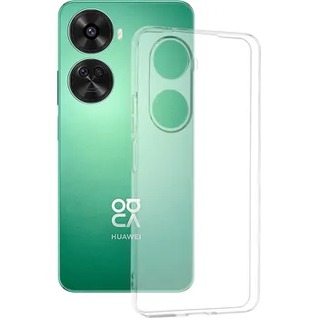 Pouzdro na mobilní telefon Techsuit Clear Silicone obal pro Huawei nova 11 SE 12 SE Transparent
