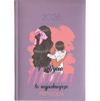 Kalendář Knižní kalendář 2026 A5 FunnyCase fialový