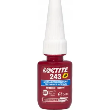 Průmyslové lepidlo LOCTITE 243 Modrý zajišťovač závitů 5 ml