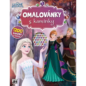 omalovánky JIRI MODELS Omalovánky s kamínky Ledové Království (Frozen) | 14