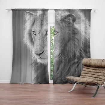 Závěs Sablio Závěs Lvíček: 2ks 140x250cm