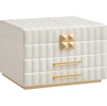 Šperkovnice Paradox Designová šperkovnice BUGATI STYLE / Bíla-zlatá