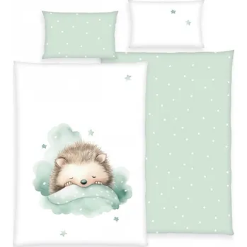 Dětské povlečení do postýlky Herding "Malý Ježek", 100/135+40/60