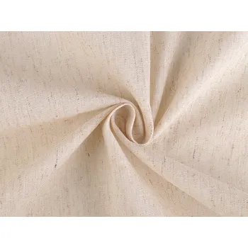 Dekorační režná látka / polybavlna, barva režná světlá