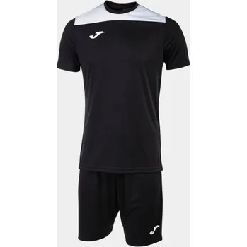 Pánská/Chlapecká fotbalová souprava JOMA PHOENIX II SET BLACK WHITE Velikost: 3 (7XS), Barva: BLACK-WHITE