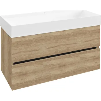 Sapho ODETTA umyvadlová skříňka 95x50x43,5cm, dub Alabama