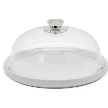 BELLA FIORE Podnos servírovací s víkem porcelán/sklo ¤25cm BELLA