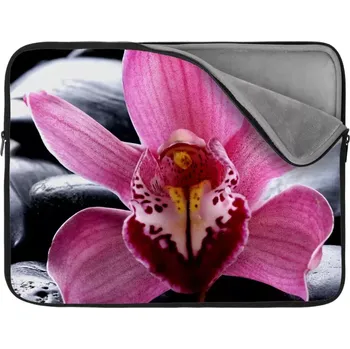 pouzdro na notebook Sablio Obal na notebook Růžová orchidea - 13"