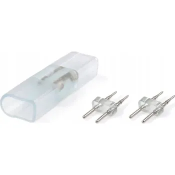 LED páska Krátká oboustranná spojka pro LED NEON pásky 230V Lumiled