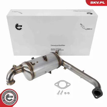 Filtr pevných částic Filtr sazových částic, výfukový systém ESEN SKV 62SKV529