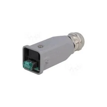 Síťový konektor Konektor RJ45 zástrčka Han 3A RJ45 (Variant 5) 8p8c na kabel