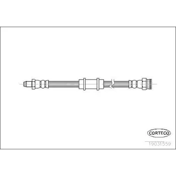 Brzdová hadice Brzdová hadice CORTECO 19031559