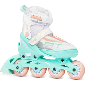 Kolečkové brusle RAVEN Kolečkové brusle Raven Profession 35/39 BÍLÁ|ORANŽOVÁ|ZELENÁ