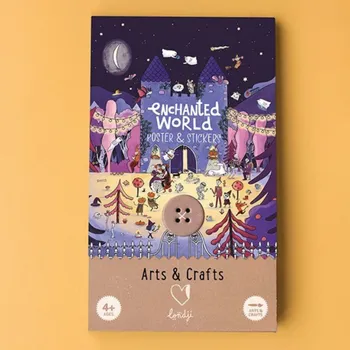 Plakát LONDJI Plakát se samolepkami Strašidelný hrad