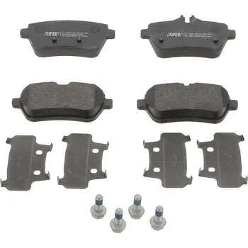 Brzdová destička Sada brzdových destiček, kotoučová brzda JURID 573451J