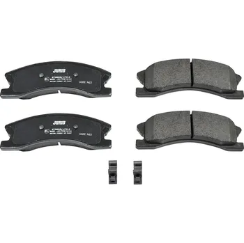 Brzdový systém Sada brzdových destiček, kotoučová brzda JURID 573636J