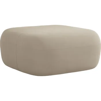 Taburet Windsor & Co Béžová sametová podnožka Aldrin 90 x 88 cm
