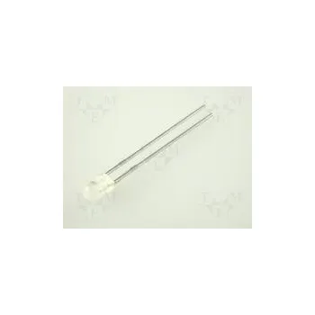 Polovodič LED 3mm bipolární,dvoubarevná červená/žlutá 8÷400mcd 5÷20mcd