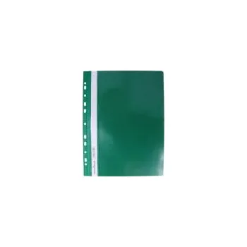 Rychlovazač s otvory A4 zelená Mat PVC