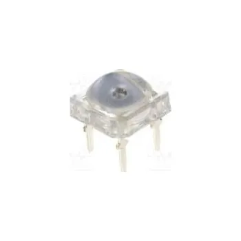 Polovodič LED Super Flux 7,62x7,62mm zelená 3000÷4200mcd 130° 30mA