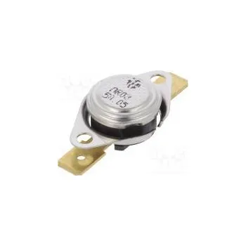 Termostat Čidlo termostat SPST-NC 50°C 16A 250VAC konektor 6,3mm ±5°C