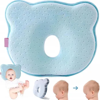 Polštář MĚKKÁ POLŠTÁŘ PRO MIMINKA ORTOPEDICKÁ, PRODYŠNÁ, Z PAMĚŤOVÉ PĚNY