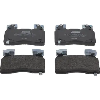 Brzdová destička Sada brzdových destiček, kotoučová brzda JURID 574007J