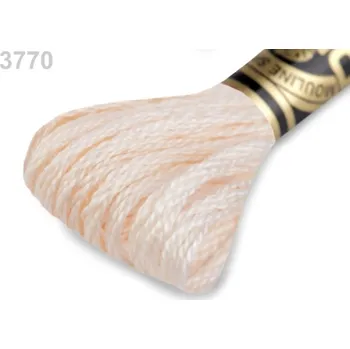 Příze Vyšívací příze DMC Mouliné Spécial Cotton - 3770 oranžová nejsv.