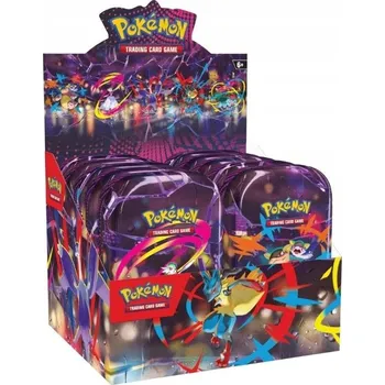Sběratelská karetní hra Pokemon TCG Mega Heroes Mini Plechovka - Display 10 kusů