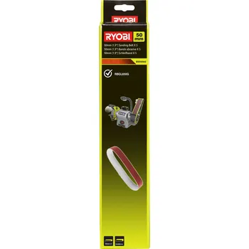 Brusný papír RYOBI BSS50A5 Brusný pás 5 ks pro brusku RYOBI RBGL650G