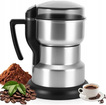 Kuchyňský mlýnek SILNÝ ELEKTRICKÝ MLÝNEK NA KÁVU, KOŘENÍ, OŘECHY A SEMÍNKA