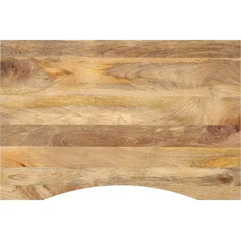 Konferenční stolek Dřevěná deska k psacímu stolu z manga 80 x 50 x 2,5 cm přírodní