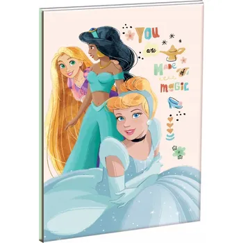 Sešit Linkovaný sešit Disney princezny GIM B5, 40 listů
