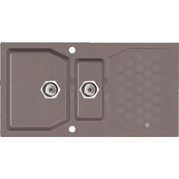 Granitový dřez Dřez jednopůlkový Alveus 1 granitový šedý