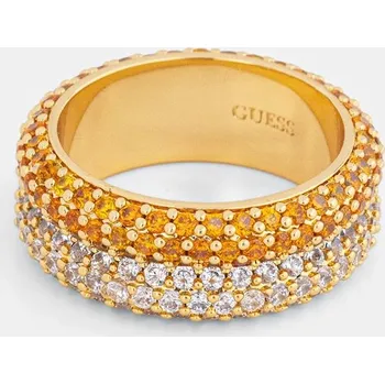 Šperk Prstýnek Guess ESSENZA JUBR06.026JW zlatá GLD, vel. 52
