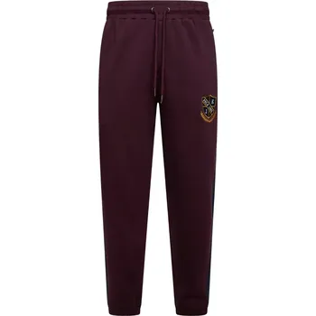 Oblečení a móda Velké pánské teplákové kalhoty Kam 243 bordó-modré (5XL)