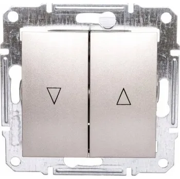 vypínač Žaluziový vypínač Klasik, Podomítkový Schneider Electric, béžové odstíny SDN1300168