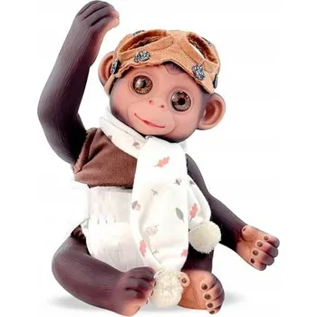 Panenka Panenka Miminko Berjuan Anireal 35 cm - Opičí letec