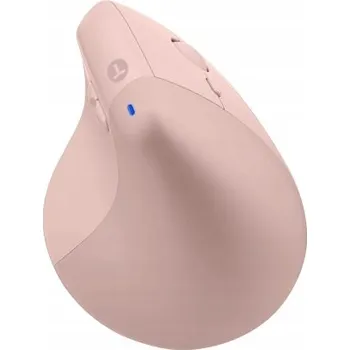 Myš Bezdrátová myš ergonomická vertikální Reinston EMB07E 1600 dpi Růžová