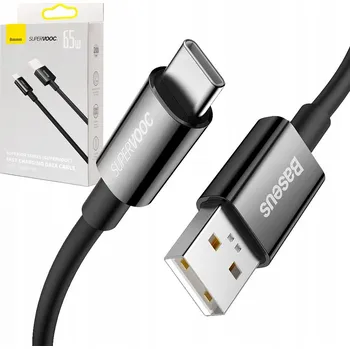 Datový kabel Kabel Baseus USB - USB typ C 1 m černý