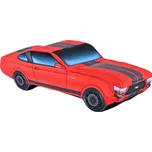 Impar Plyšový Mustang červený - XXL