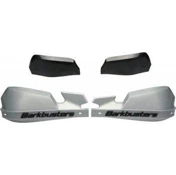 Rám pro motocykl Plastové kryty VPS pro Barkbusters stříbrné