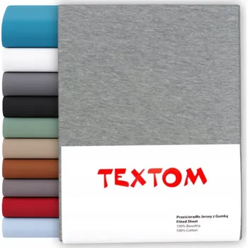 Prostěradlo PROSTĚRADLO BAVLNĚNÉ S GUMOU 180x200 +30cm JERSEY HRUBÉ MĚKKÉ PL