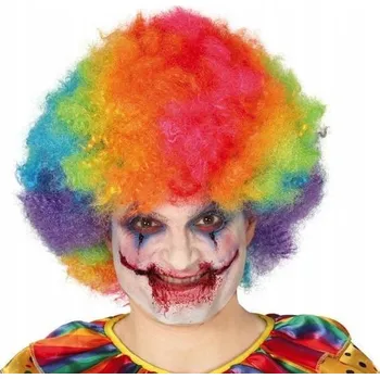 Karnevalová paruka Afro paruka Guirca GU4392, barevná