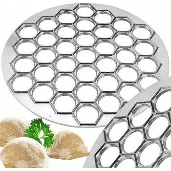 Forma na pečení FORMA FORMIČKA PERNÍK NA KNEDLÍKY OUŠKA PIROHY RAVIOLI VYKRAJOVÁTKO 37KS