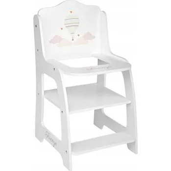 Doplněk pro panenku DŘEVĚNÁ ŽIDLIČKA NA KRMENÍ PRO PANENKY MUNECAS ARIAS 21546