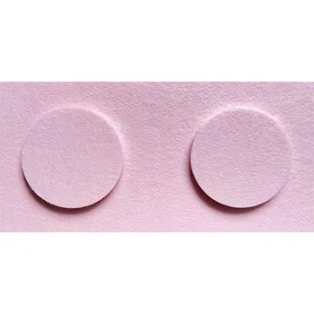 Obraz Filcové kostky na zeď, panely kostky na zeď, panely LEGO světle růžové